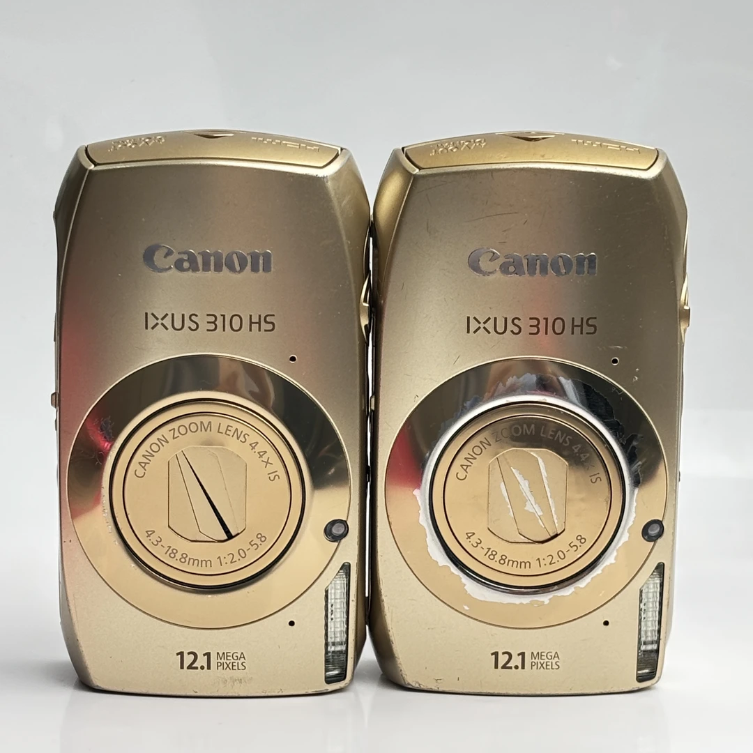 95新 Canon/佳能 ixus310金色1210万像素4.4倍变焦复古ccd
