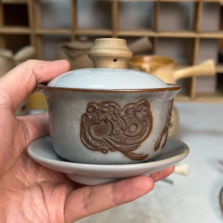 壶老段烧陶瓷茶器
