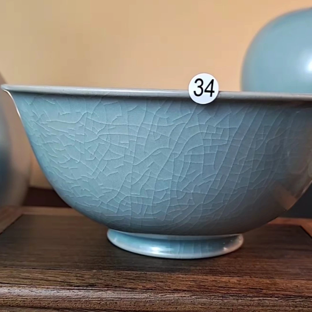 清凉寺原产地原矿汝瓷手工碗