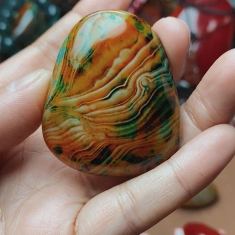 未镶嵌玛瑙/玉髓珠宝奇石