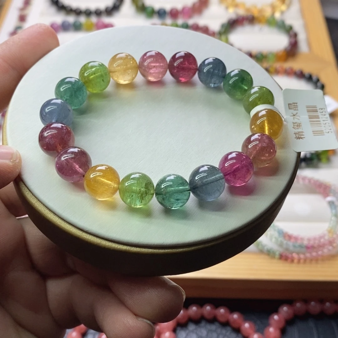 碧玺碧玺手链未镶嵌