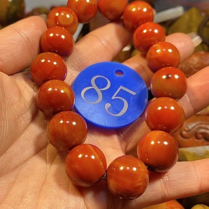 玛瑙/玉髓手链未镶嵌爱*东