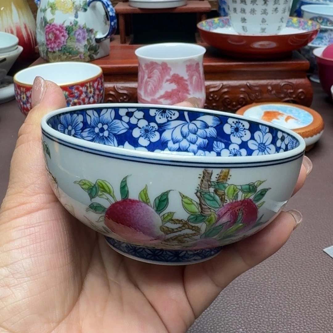 瓷片景德镇仿古手工制作精品展示