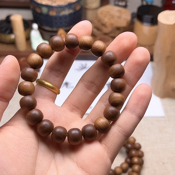 檀香木手串/手链10x11 满纹 沉水