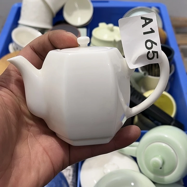 一***菜瓷片默认微瑕瓷器、茶具、壶、摆件，介意勿拍