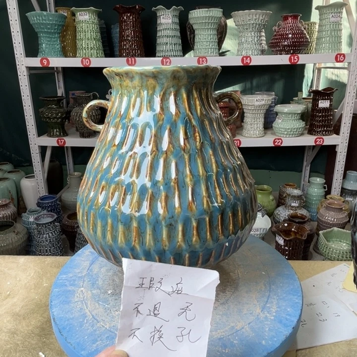 陶景德镇陶瓷花盆花器767