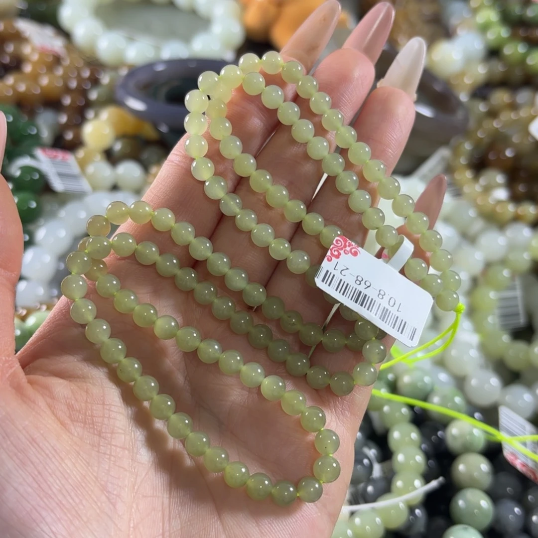 和田玉未镶嵌手链184