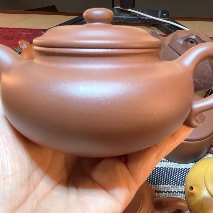 颗***部茶壶底槽青作品欣赏