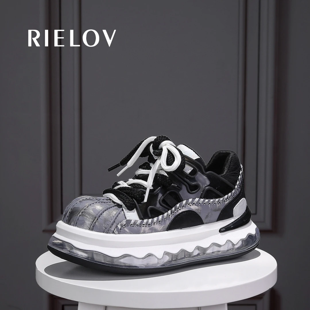 【RIELOV●琉璃】增高6cm时尚潮流百搭女士休闲鞋2069-5