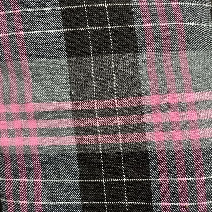 混纺格子格子格子1米