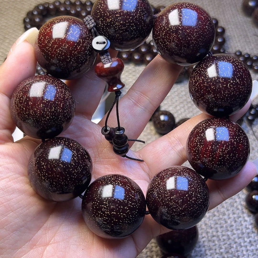 檀香紫檀（小叶紫檀）3.0 9颗爆星