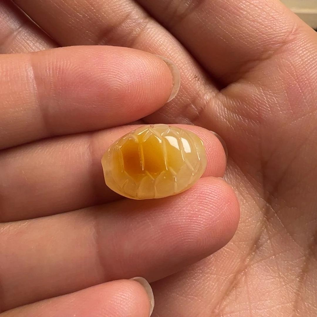 蜜蜡颈饰未镶嵌富甲