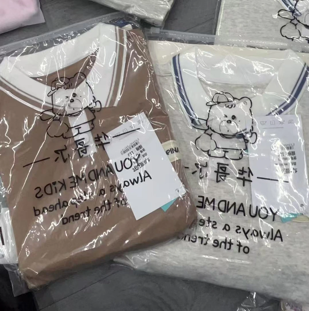 H79-5-1小男童全棉Polo套装