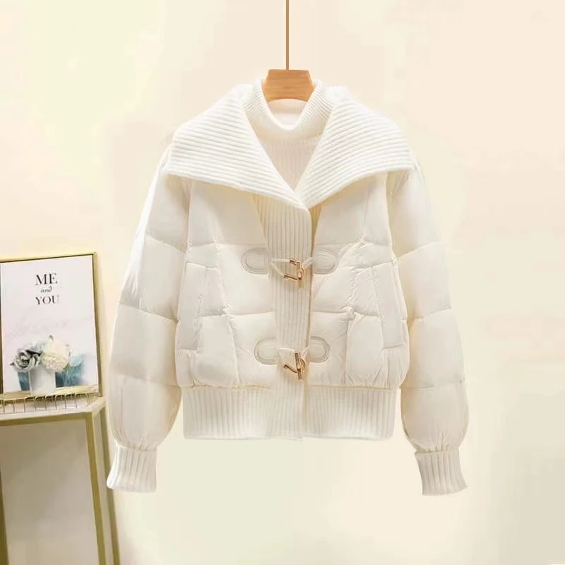 B981-B990毛衣网红洋气时尚宽松加绒加厚秋冬套头针织百搭女士