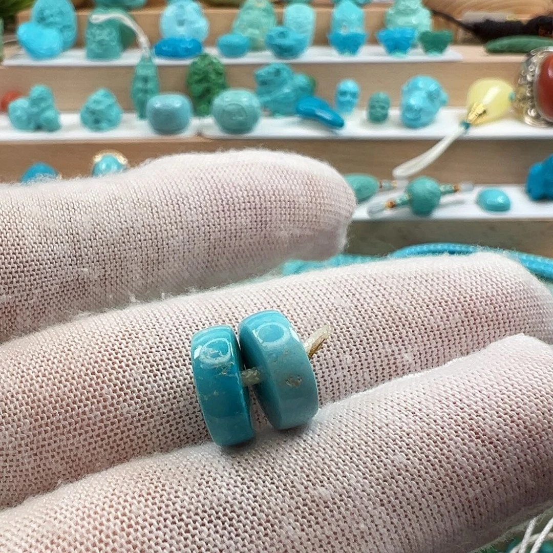 未镶嵌绿松石项链10+