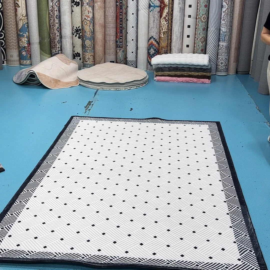 混纺160×230误差正负1-3厘米精编细砂棉布底仿羊绒微瑕