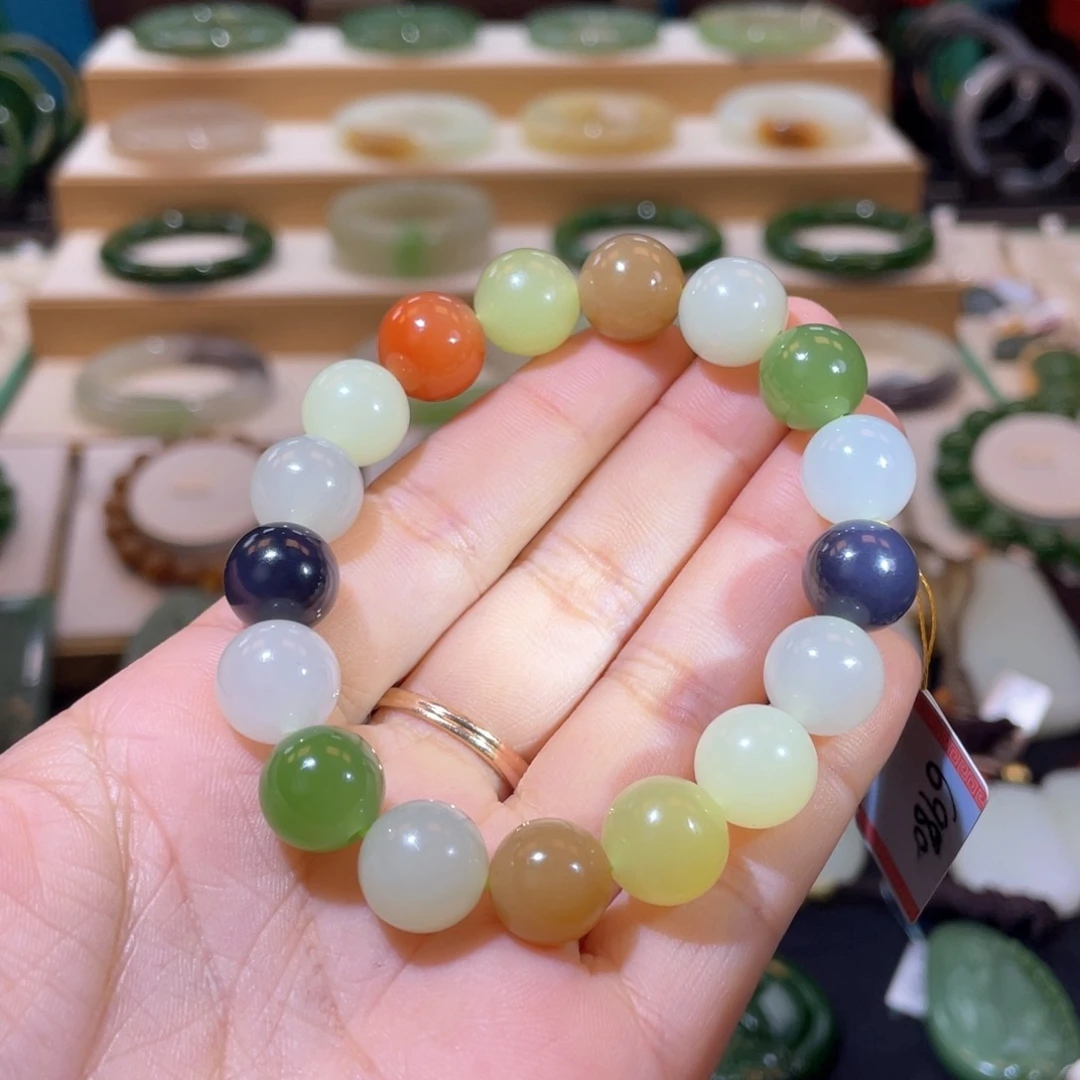 和田玉高品多宝手串未镶嵌