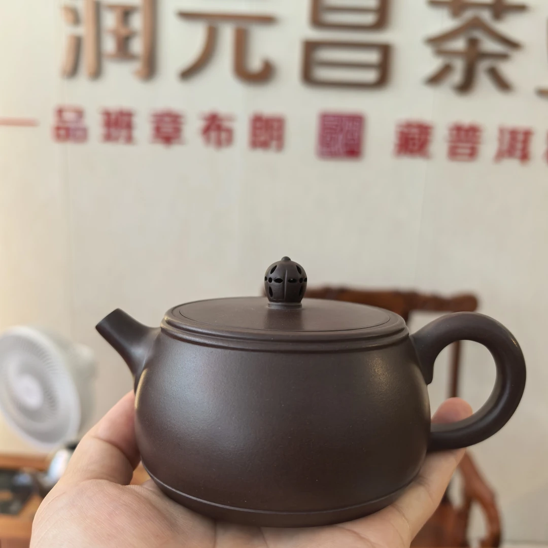 宜兴精美紫砂壶（老紫泥）纯手工