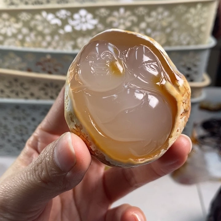 玛瑙/玉髓吊坠(不含链)未镶嵌