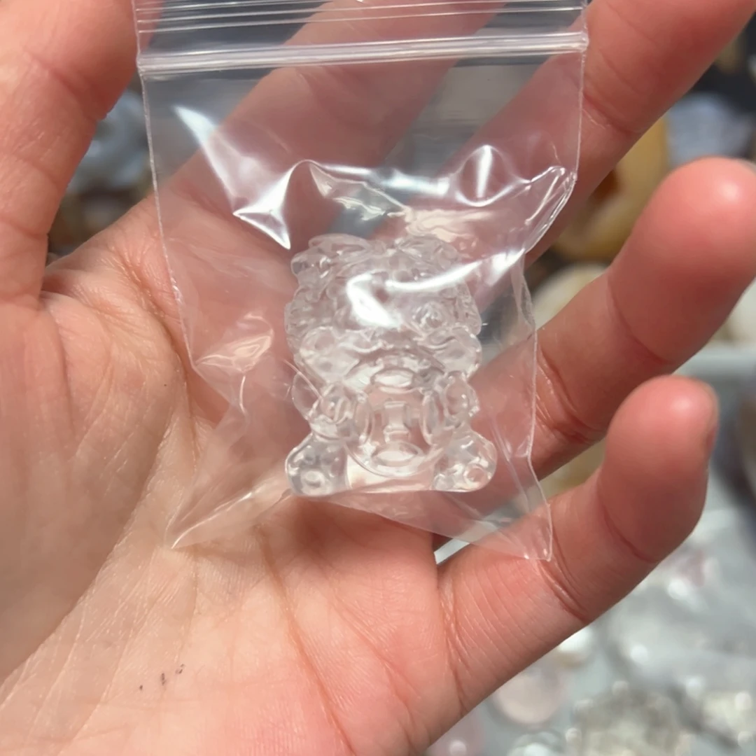 玛瑙/玉髓天然好运未镶嵌皮***虾