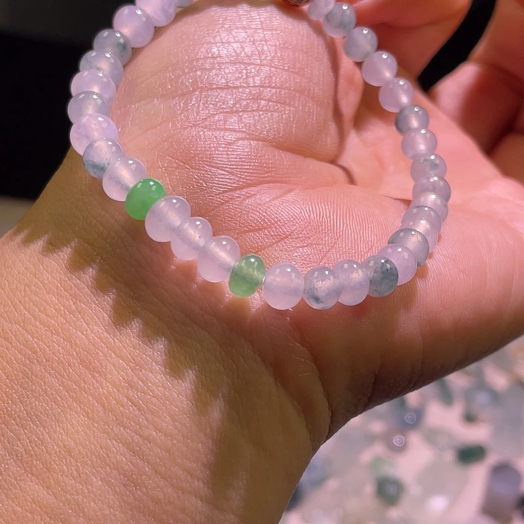 未镶嵌定制翡翠手串