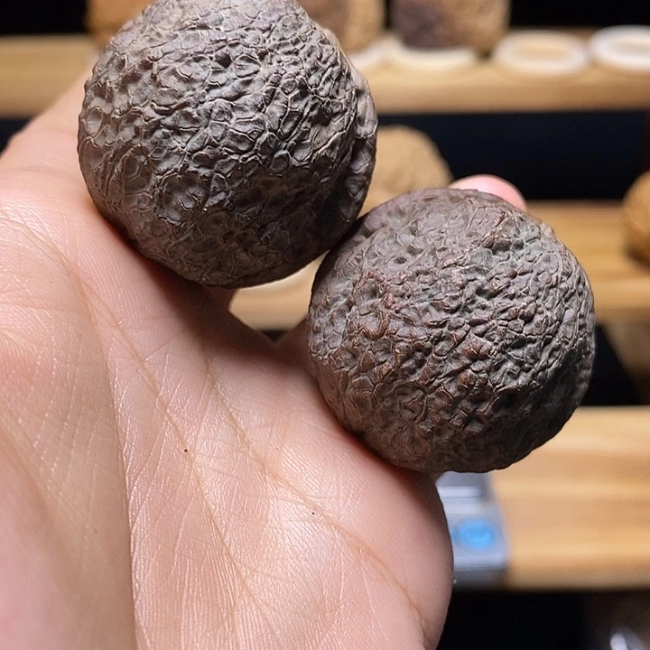 吊坠文玩核桃花好月圆39
