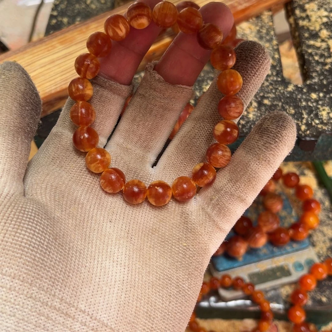 松木（琥珀木）手串/手链1.0单圈