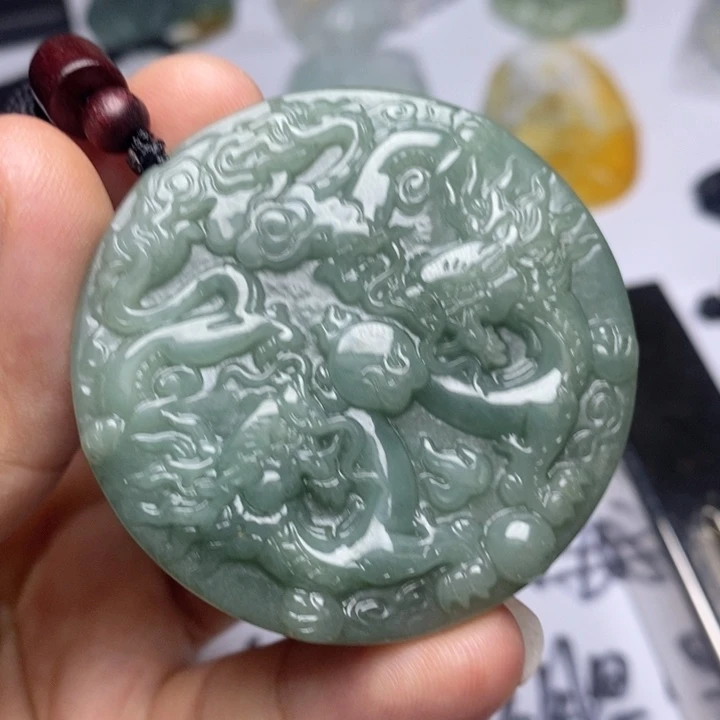 颈饰未镶嵌翡翠翡翠