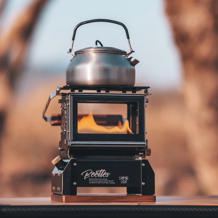 BLACK SOLID/黑固甲壳虫复古煤油灯氛围感观火炉