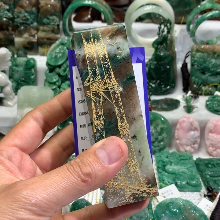 【闪购商品】独山玉印章未镶嵌新*程