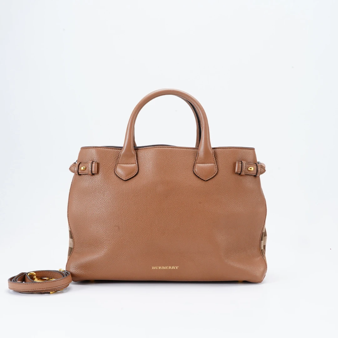 95新 BURBERRY/博柏利 一口价【静文】班纳大号包/BG23005589