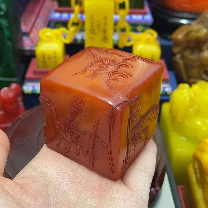 印石寿山石篆刻印章引首章闲章姓名章生日礼物