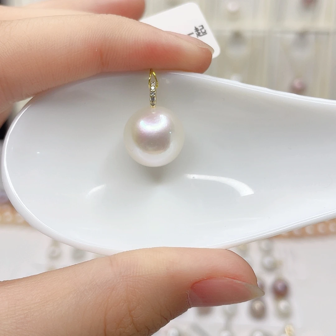 淡水珍珠合金吊坠(赠链)