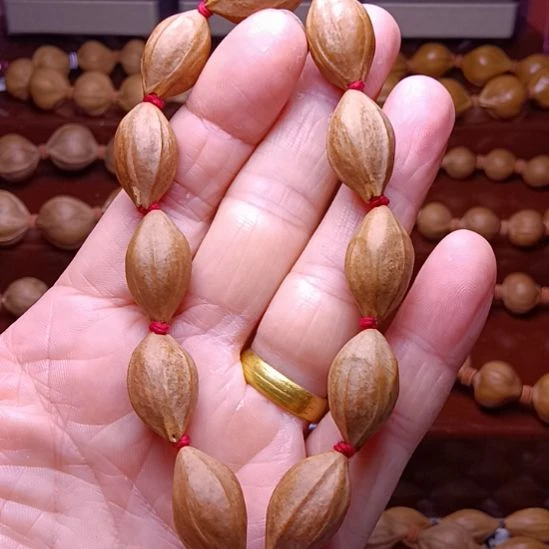 橄榄核手串/手链橄榄核手串三花铁核柳叶1.4