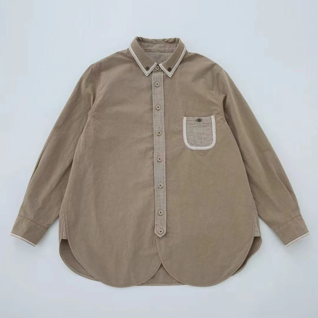 冬冬分享《垒土》028-1小圆摆质感衬衫