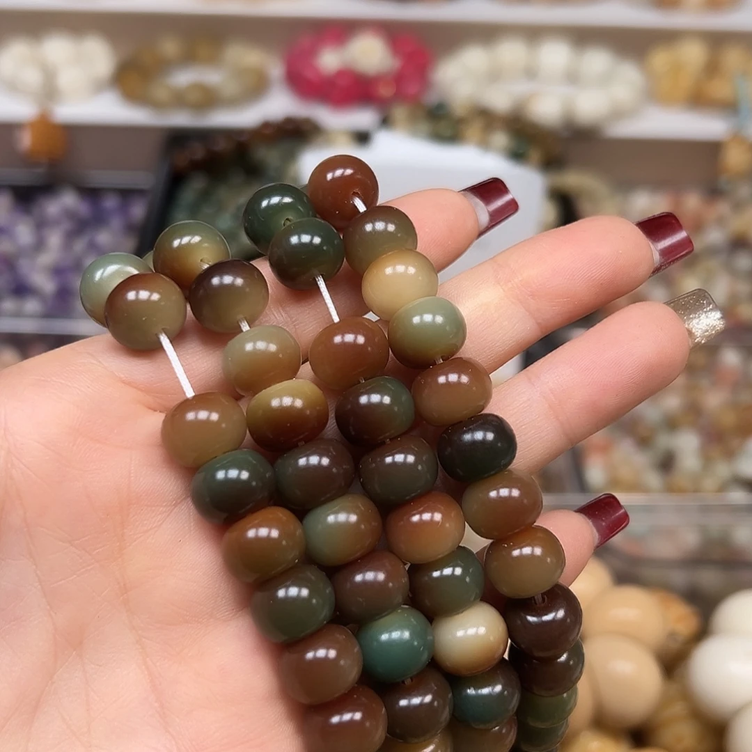 手串菩提根/象牙果卡12非料敦煌苹果110颗1条