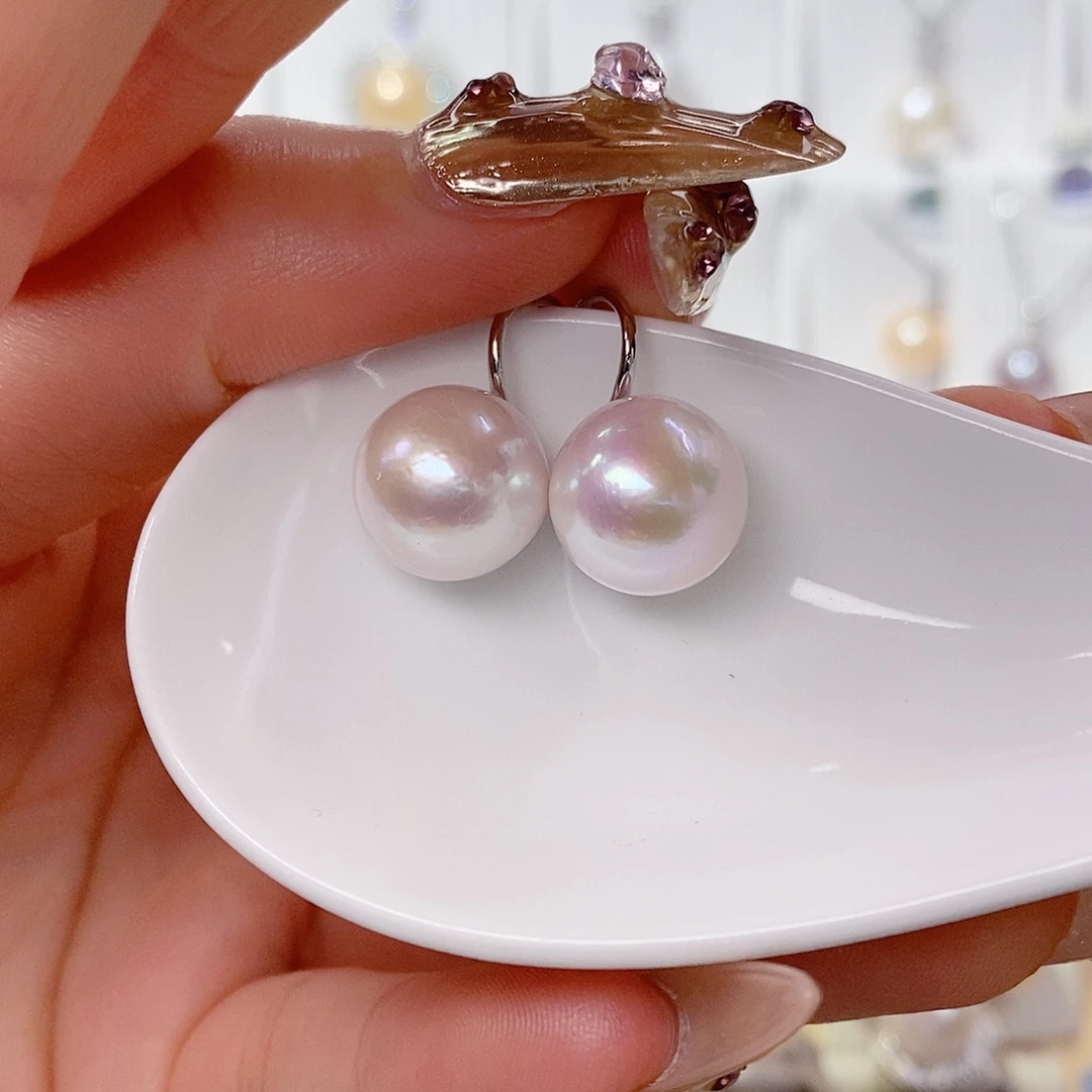 耳饰淡水珍珠未镶嵌12➕
