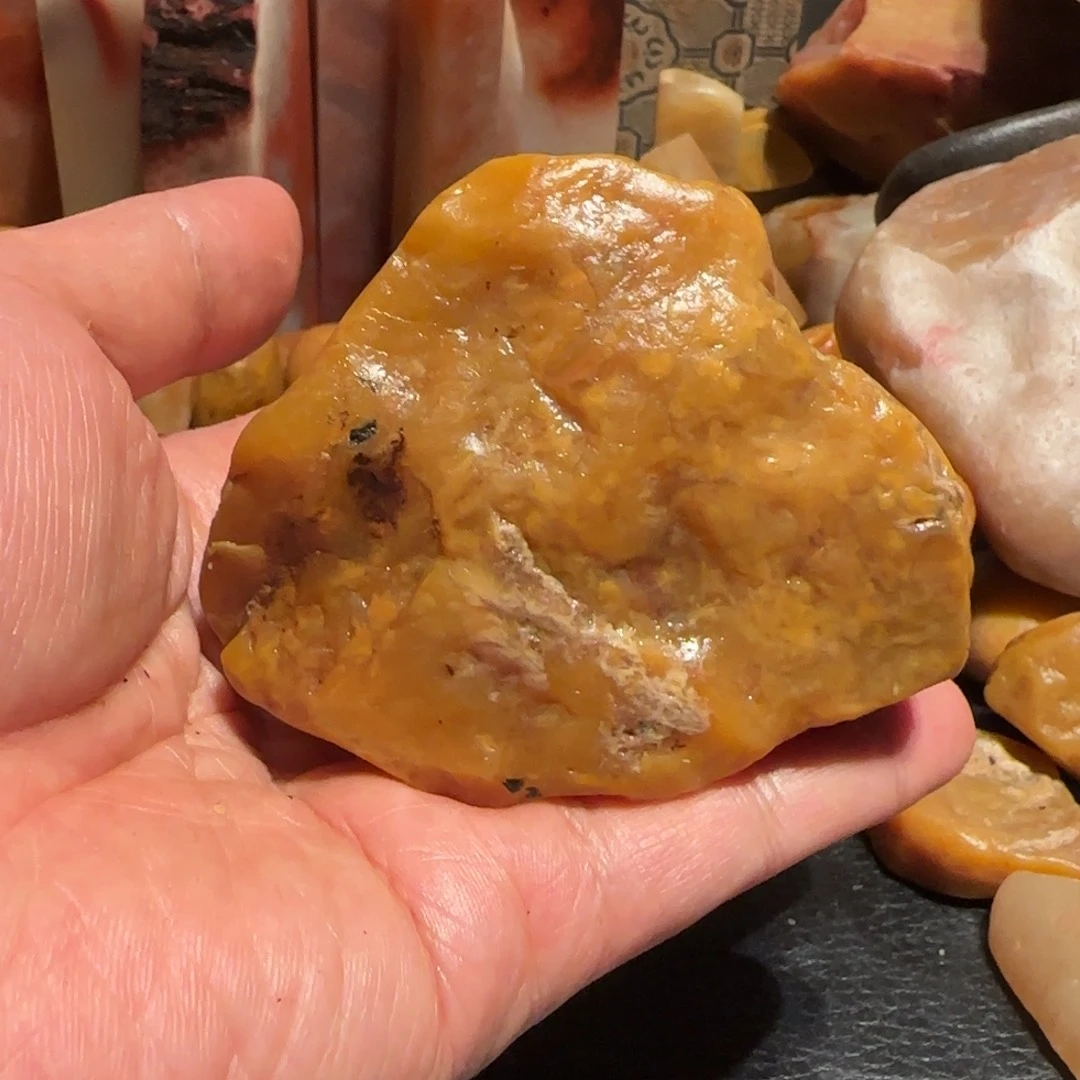 老挝石田黄原石，．．．．．