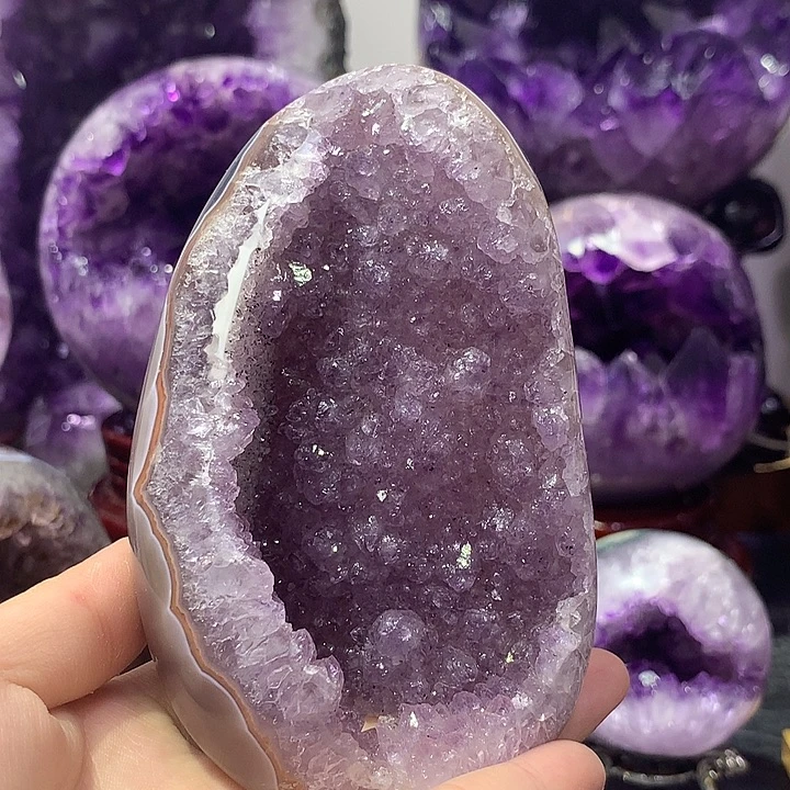 未镶嵌珠宝半成品紫晶