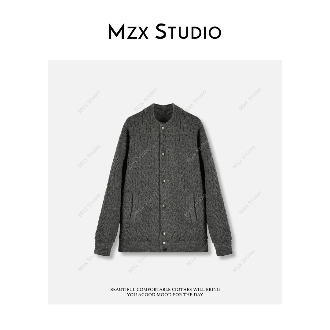MZX 高级感羊毛棉衣棒球服棉服外套MF11081-C