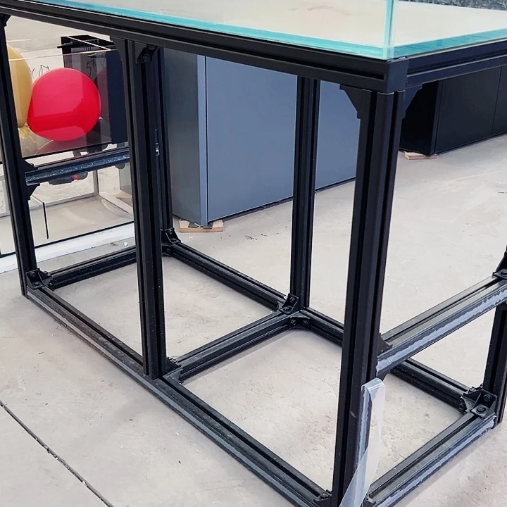 风***忌玻璃150、50、80铝合金鱼缸架