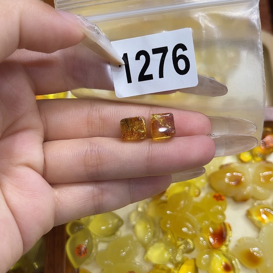 琥珀未镶嵌珠宝奇石