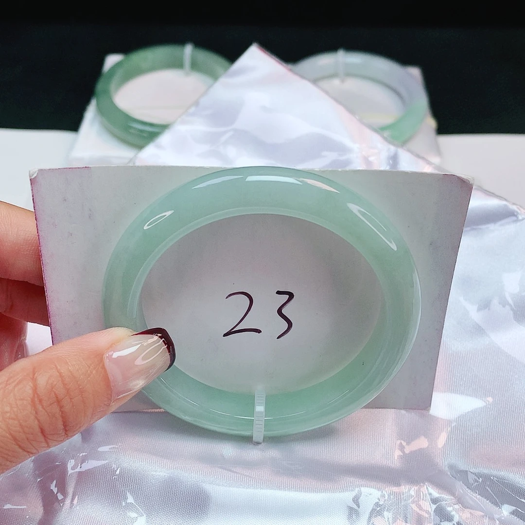 翡翠未镶嵌手镯 正圈53.2