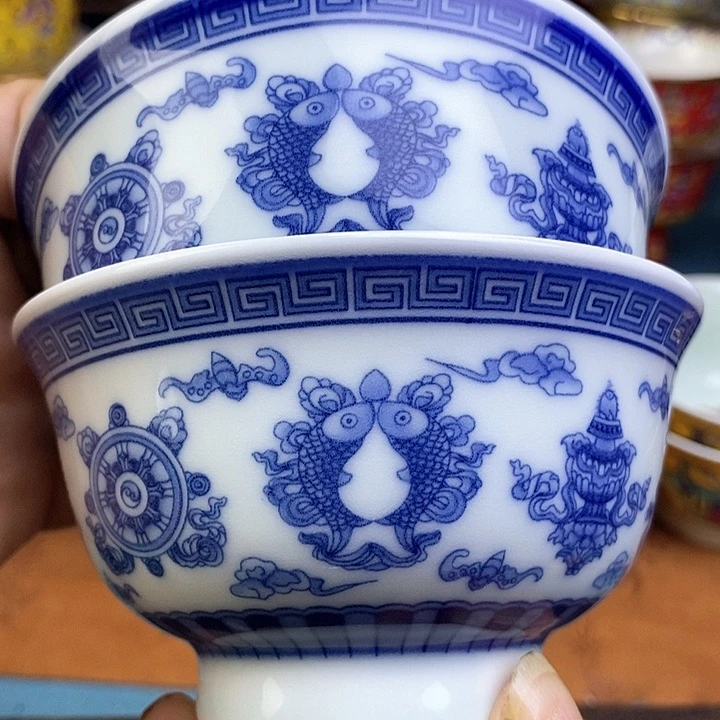 景德镇陶瓷藏式茶碗