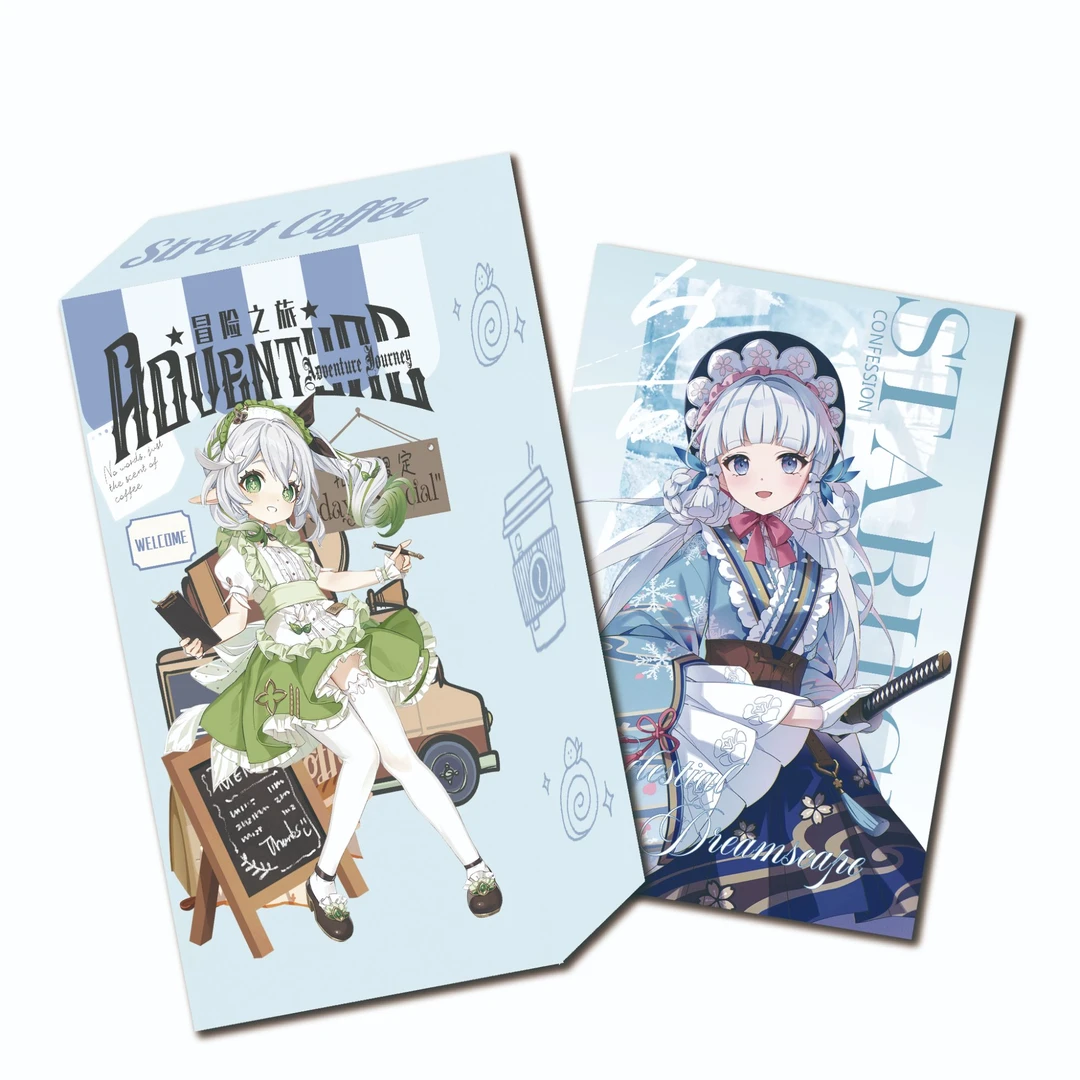 甜岛【抬箱】聚画社 神之眼×辉耀 原神卡牌收藏产品（主播代拆）