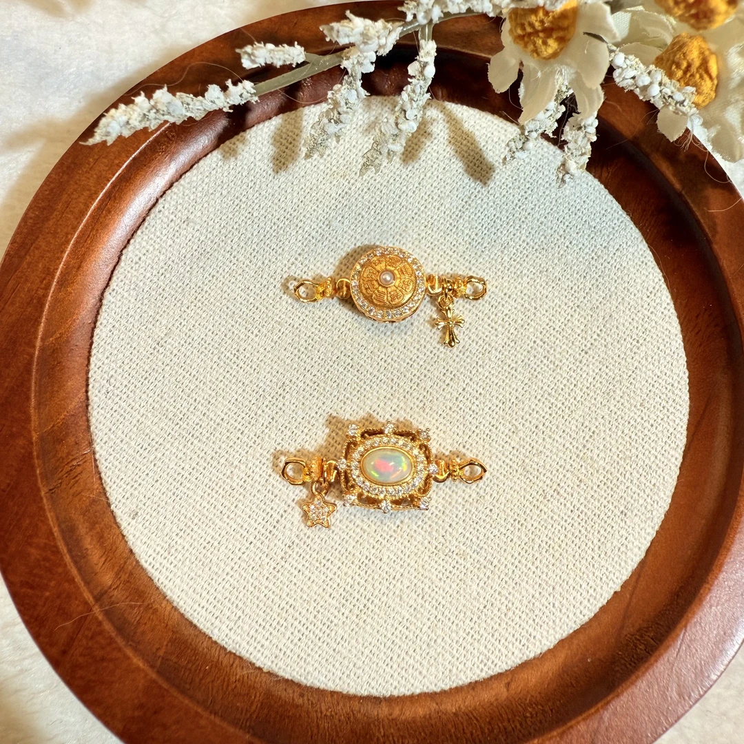 925银手链 925银八宝罗盘中穿