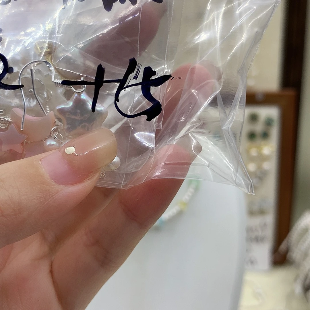 淡水珍珠耳饰银S925镶嵌