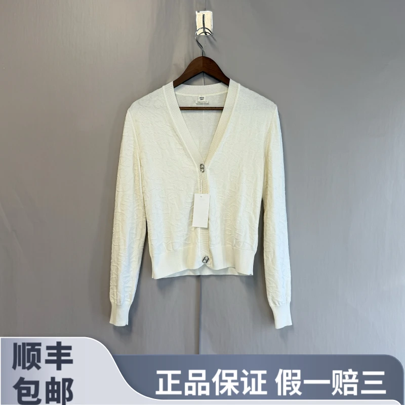 99新 Hermes/爱马仕 24ss针织开衫 34码 99新 专柜价17050#6044