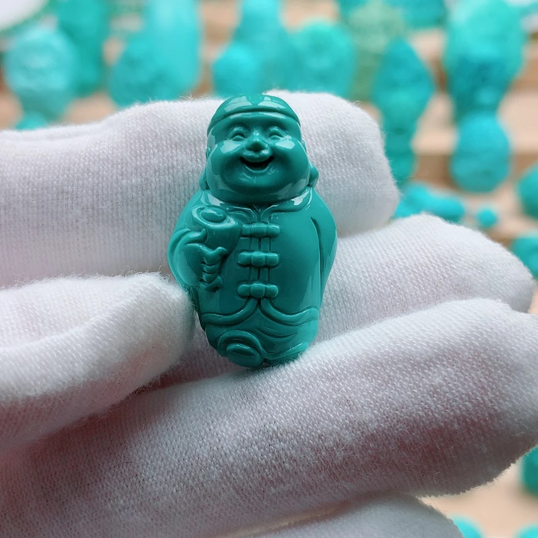 绿松石未镶嵌配饰