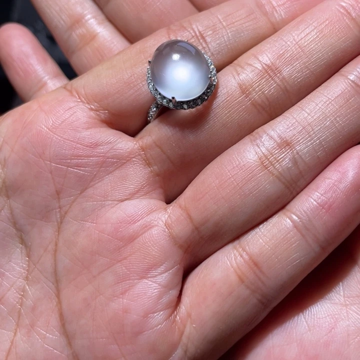 石英岩玉银S925镶嵌颈饰